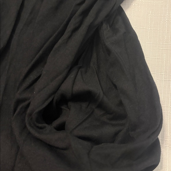 7th RAY Black multi Tassel Romper off shoulder SZ XL w/pockets vacay resort NWT - Picture 12 of 13